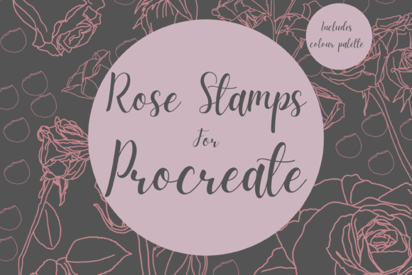 Creating Botanical Art with Rose Stamps for Procreate: A Practical Guide to Digital Brushes and Palettes