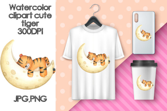 Cute Tiger Watercolor Clipart Guide
