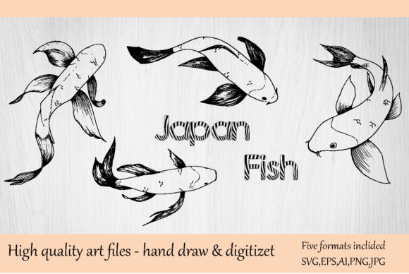 Elevate Designs with Koi Fish SVG Art