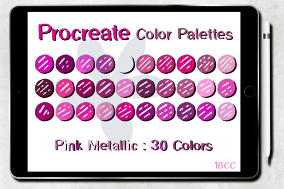 Elevating Digital Artistry: The Strategic Advantage of Procreate Color Palettes Pink Metallic