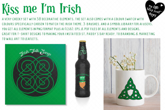 Kiss Me I’m Irish Kit: Creative Assets