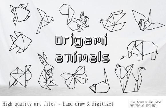 Strategic Branding and Creative Efficiency with Origami Animals Sublimation Polygon SVG Assets