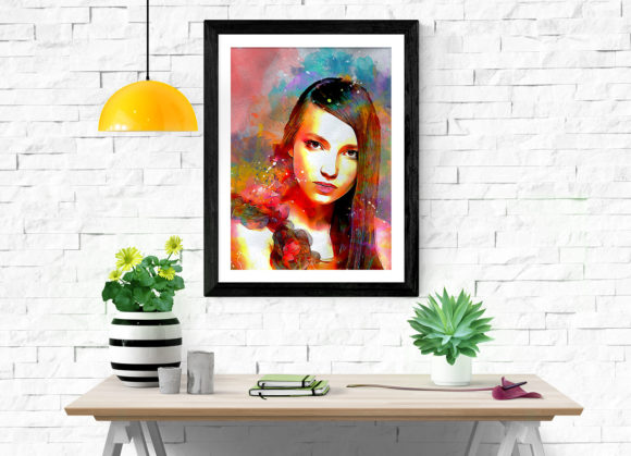 Transforming Photos with the Vector Watercolor Photoshop Action