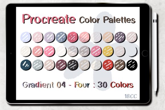 Unlocking Creative Flow with Procreate Color Palettes Gradient 04
