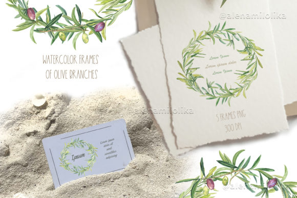Watercolor Olive Branch Wreath Clipart: A Guide to Quality and Usage
